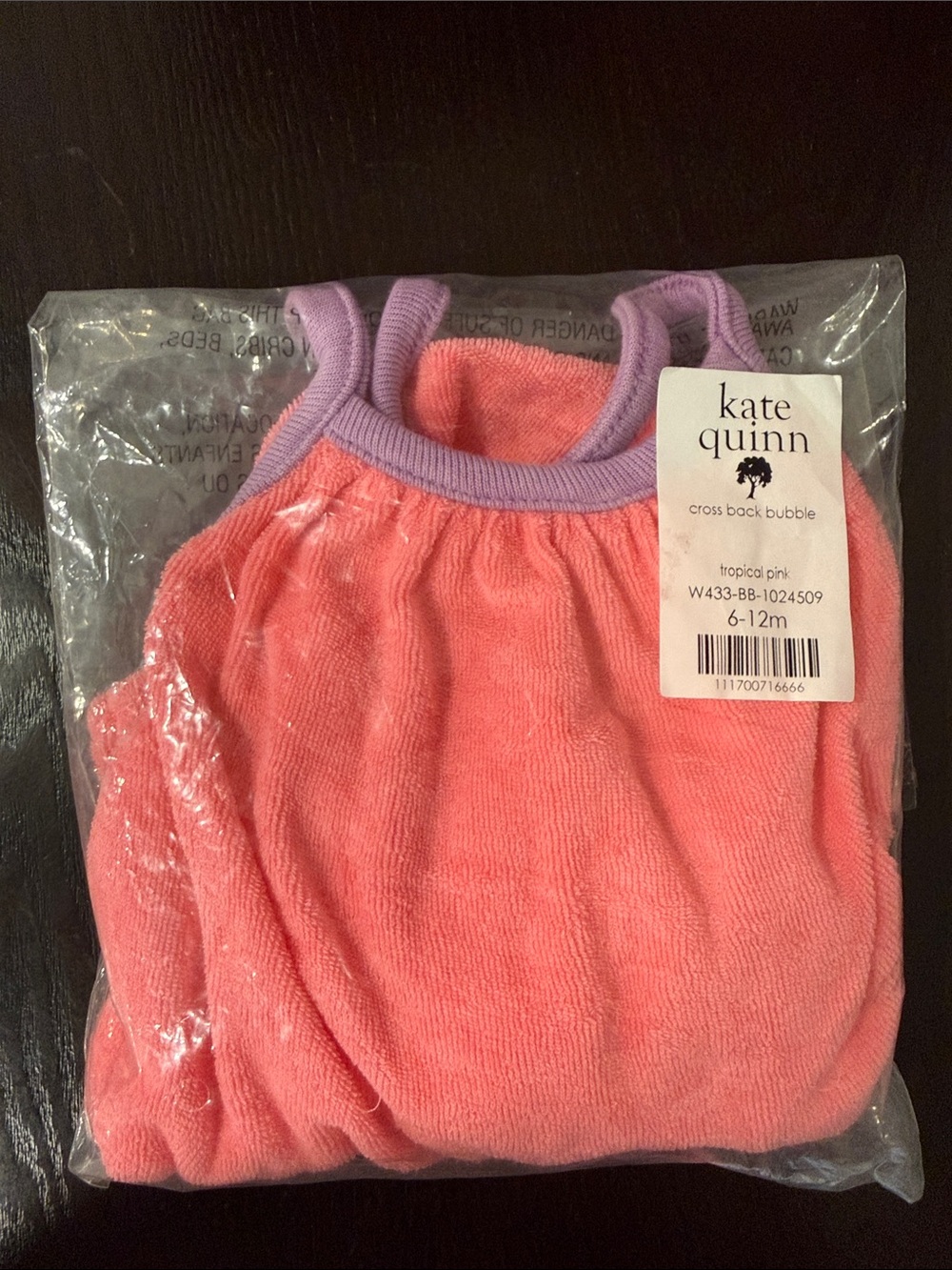 Kate Quinn Cross Back Bubble - Tropical Pink